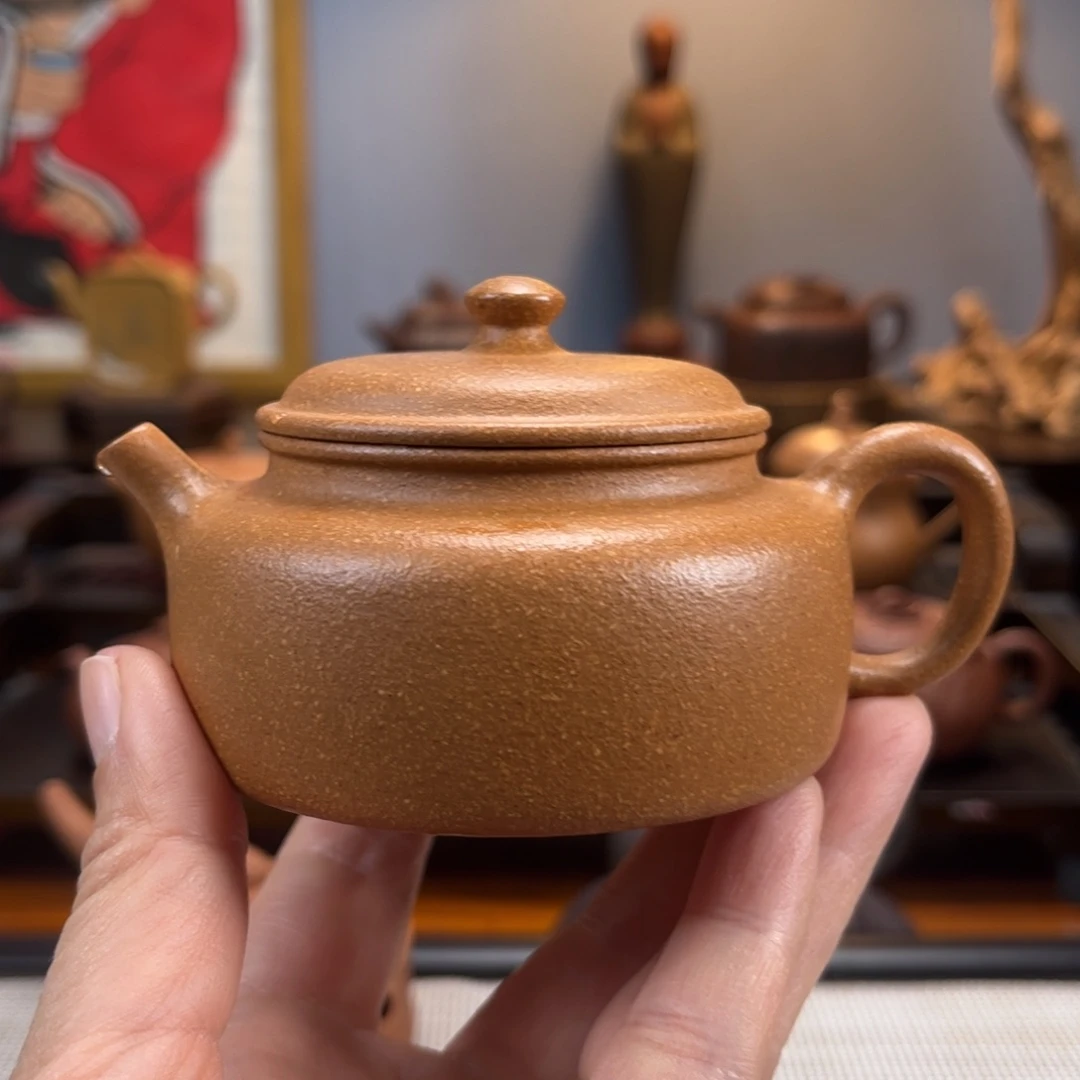 紫砂茶具半手工制作