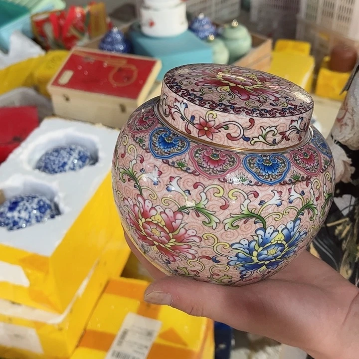 罐陶瓷茶叶罐密封罐家用