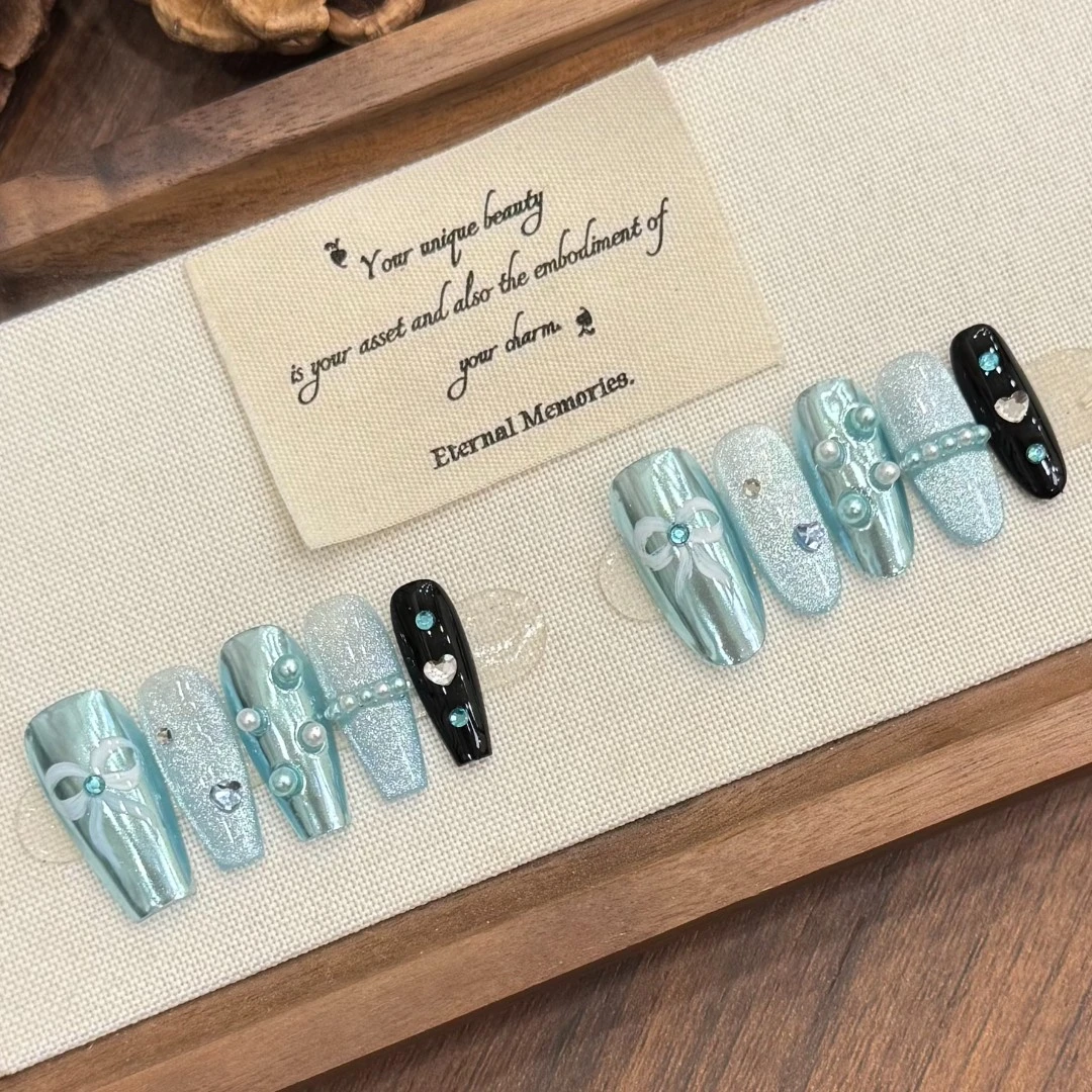 海盐糖霜-Naier 奈儿轻奢高定美甲 10片装