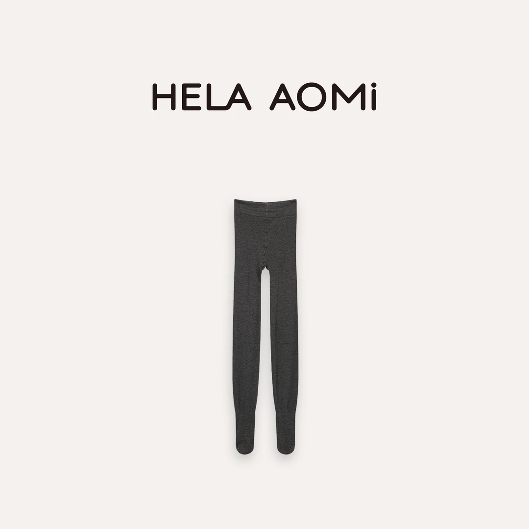 HELA AOMI “裸感袜”裆部加宽设计高级感高弹打底裤CY5CM73516