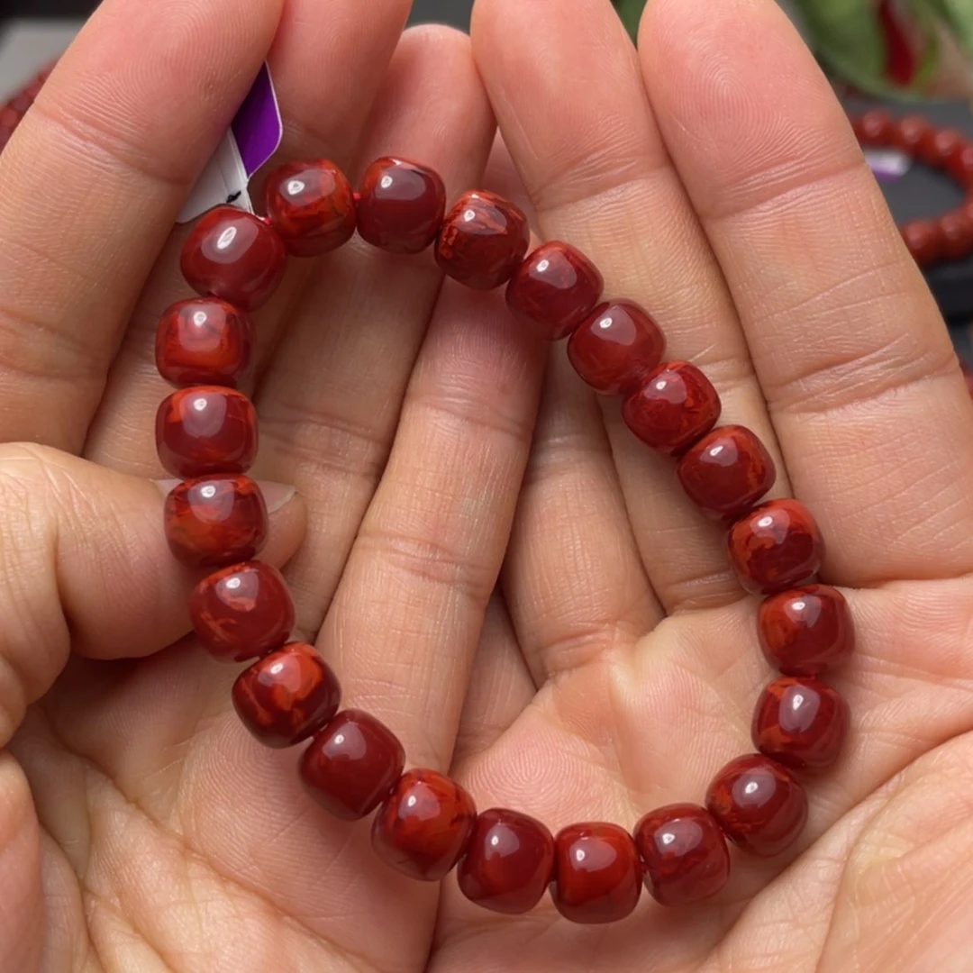 【闪购商品】未镶嵌原矿手串南红玛瑙9