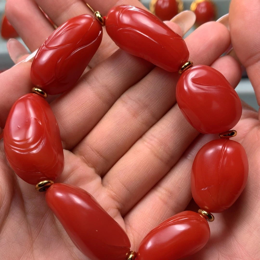 未镶嵌手串南红玛瑙