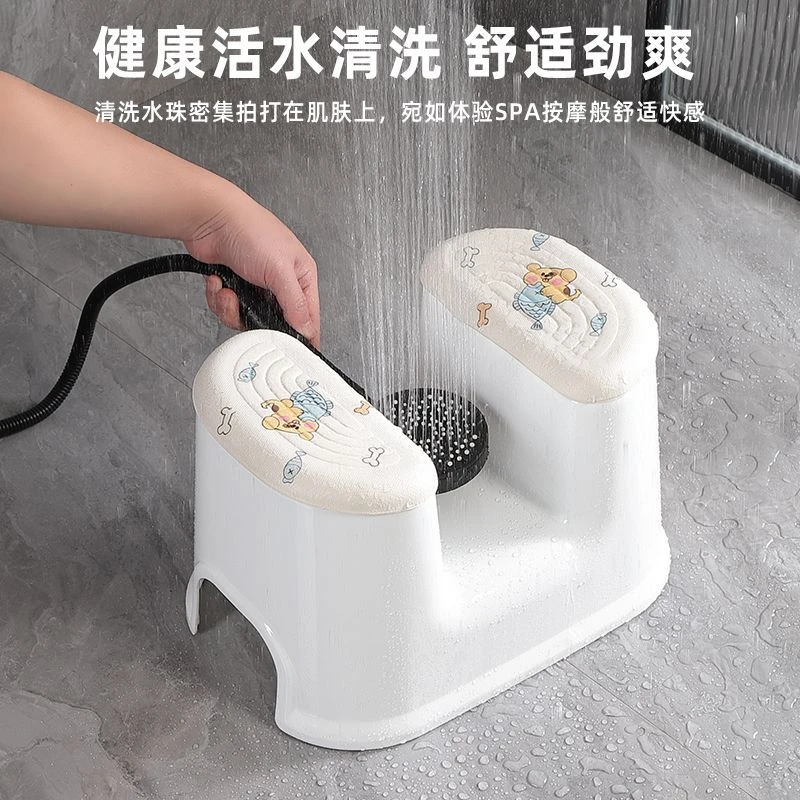 新疆西藏包邮舒适按摩坐浴凳情侣药浴pp神器亲肤整装免蹲更方便日
