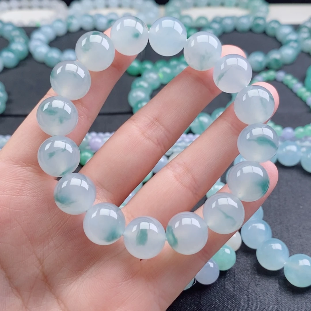 未镶嵌手串翡翠珠宝