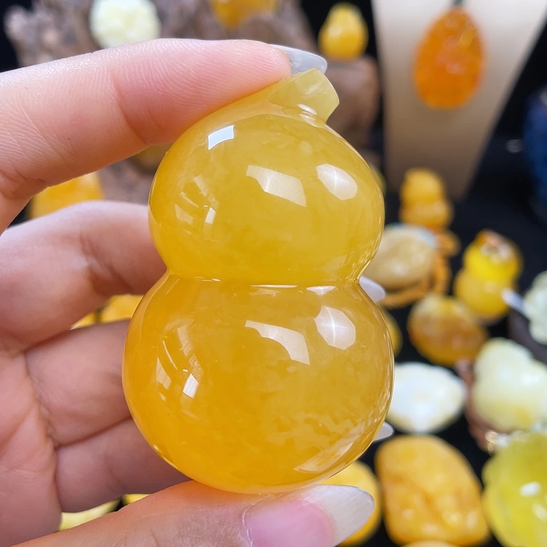琥珀未镶嵌珠宝奇石