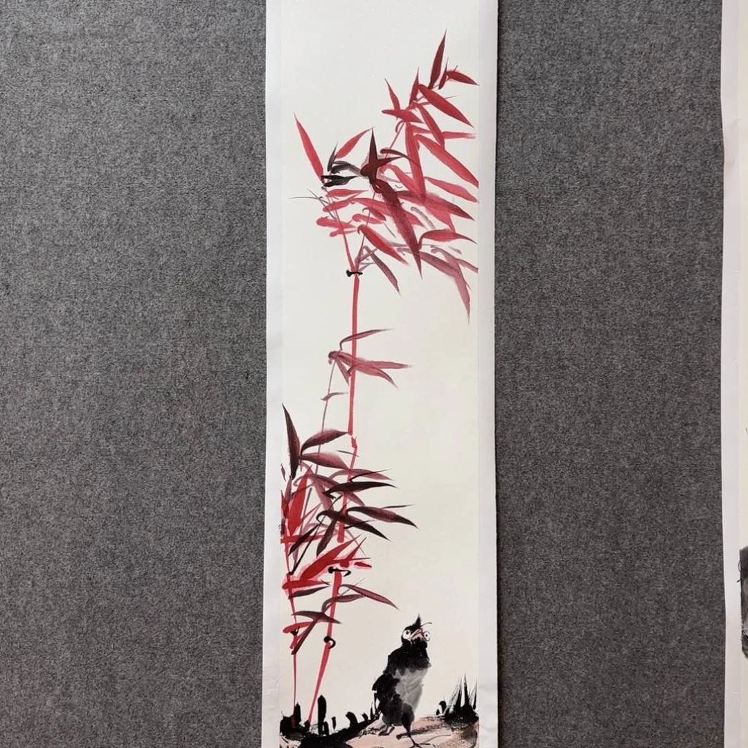 国画秦姗姗老师手绘作品