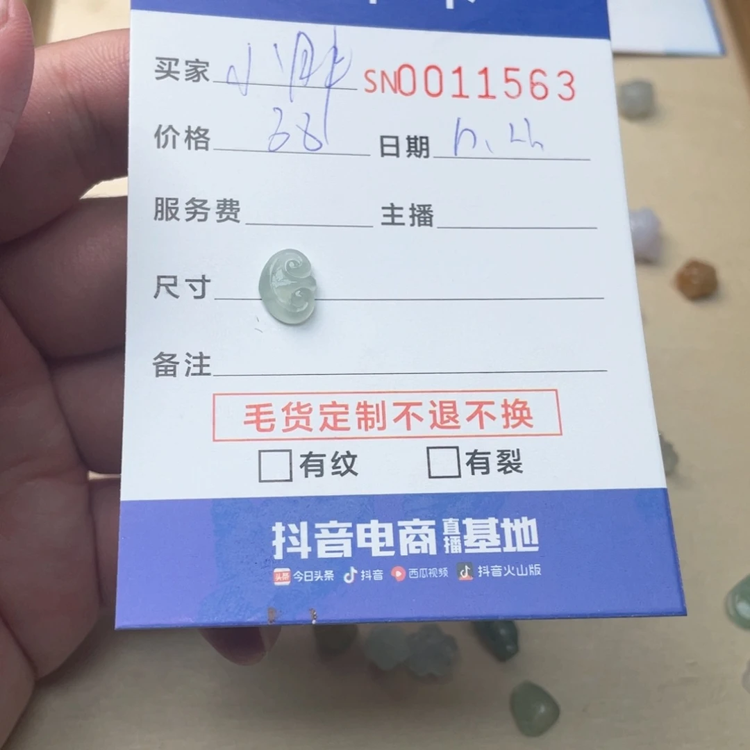 颈饰未镶嵌翡翠林****1