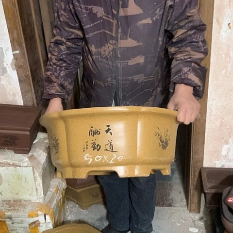 花盆紫砂手工制作