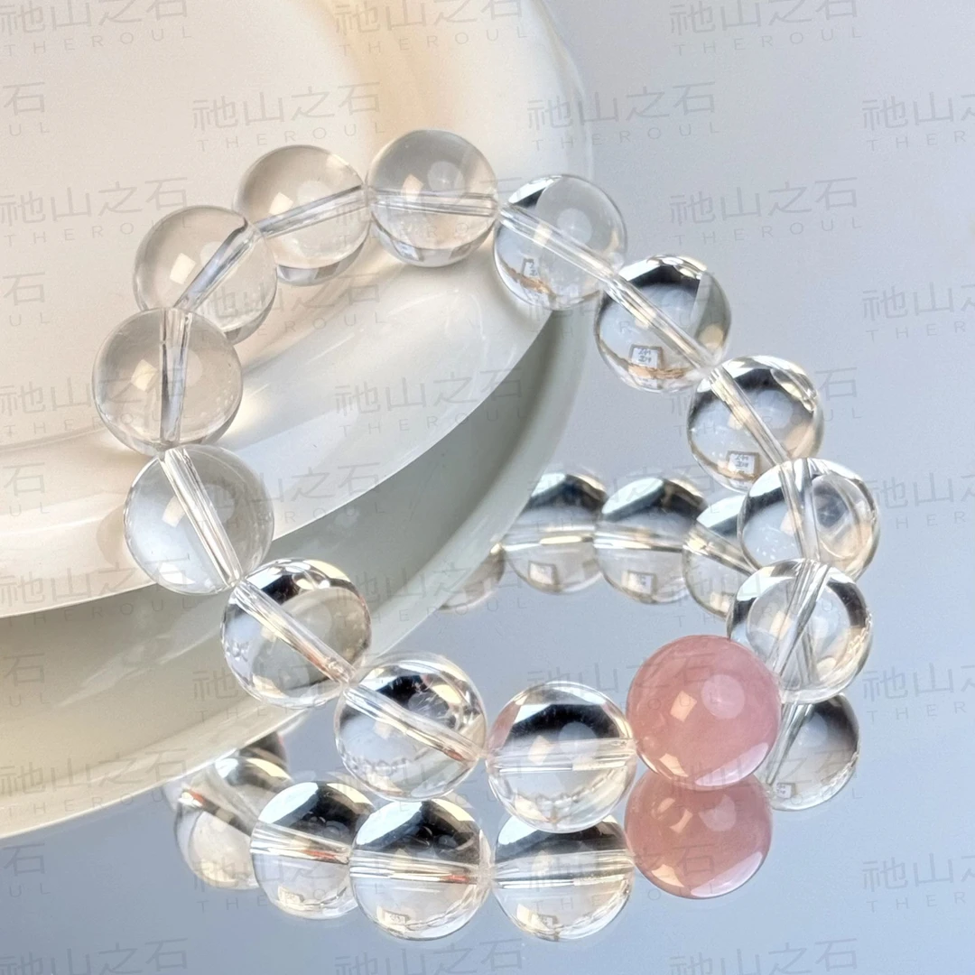 【无关风月】祂山之石 天然水晶果冻紫马粉 净透白水 多样性发其一