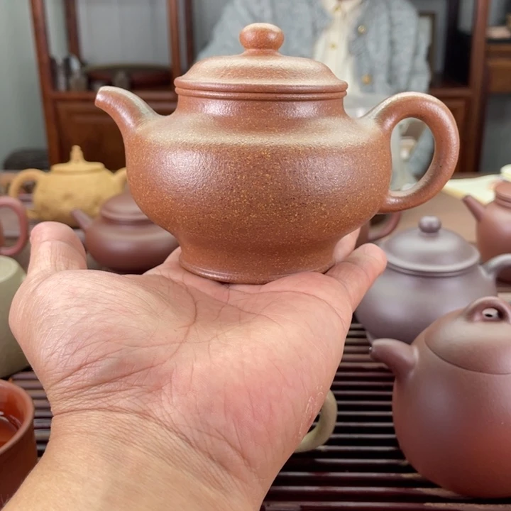 茶壶紫砂轻微问题全手工掇只