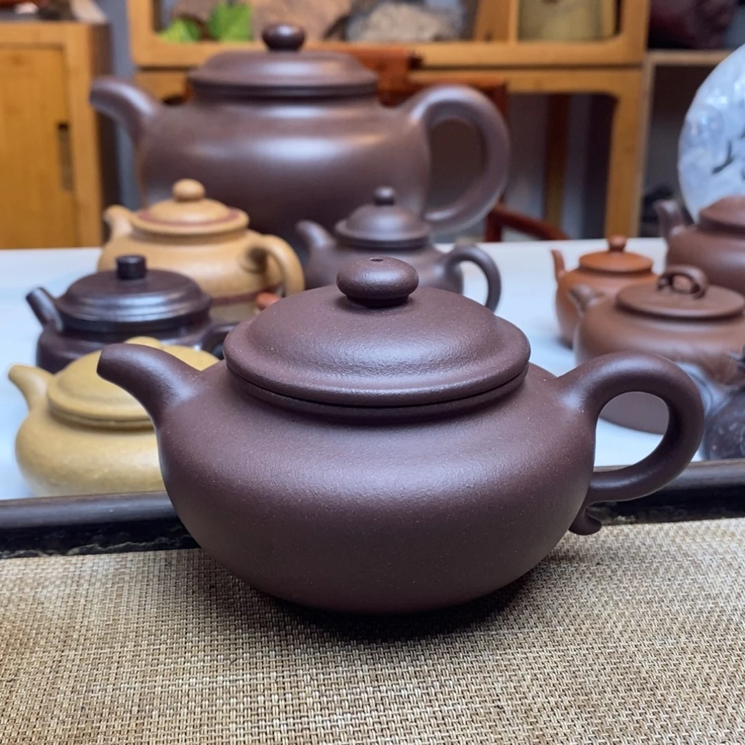 茶壶紫砂340毫升中槽青仿古壶