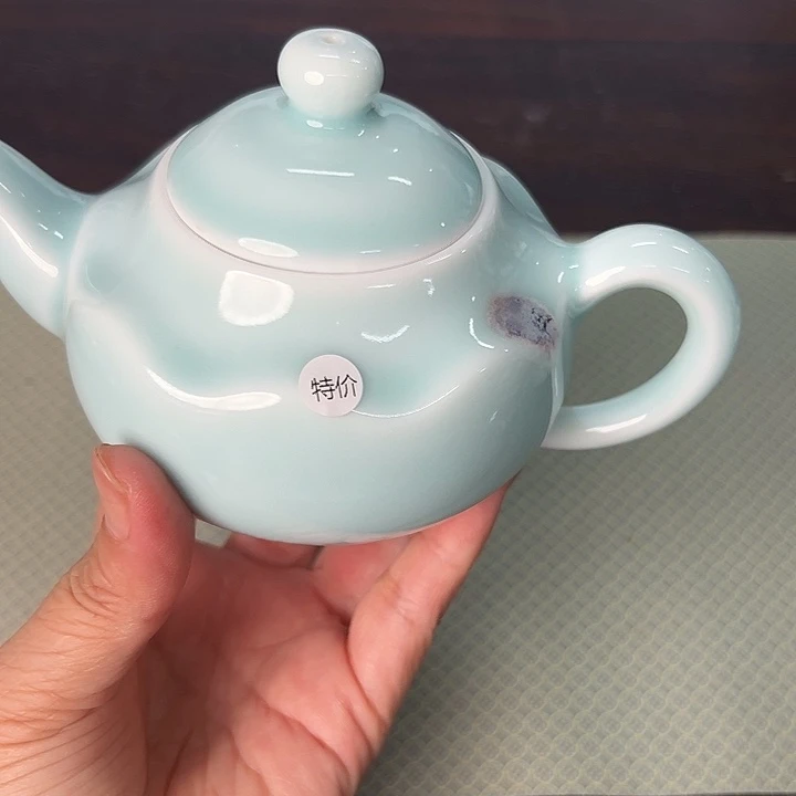 龙泉云间青瓷小米茶器