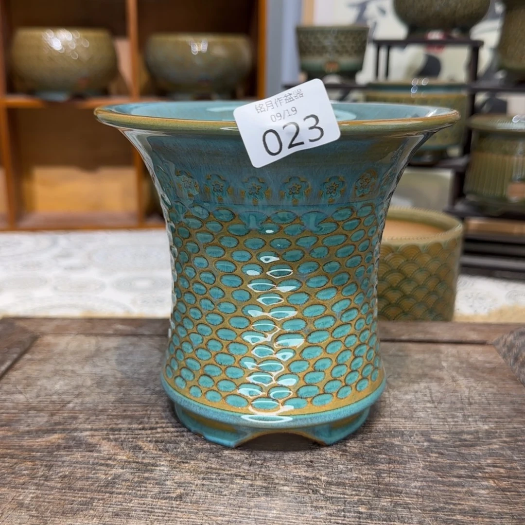 手工花盆 023 内口口径 12.5 cm
