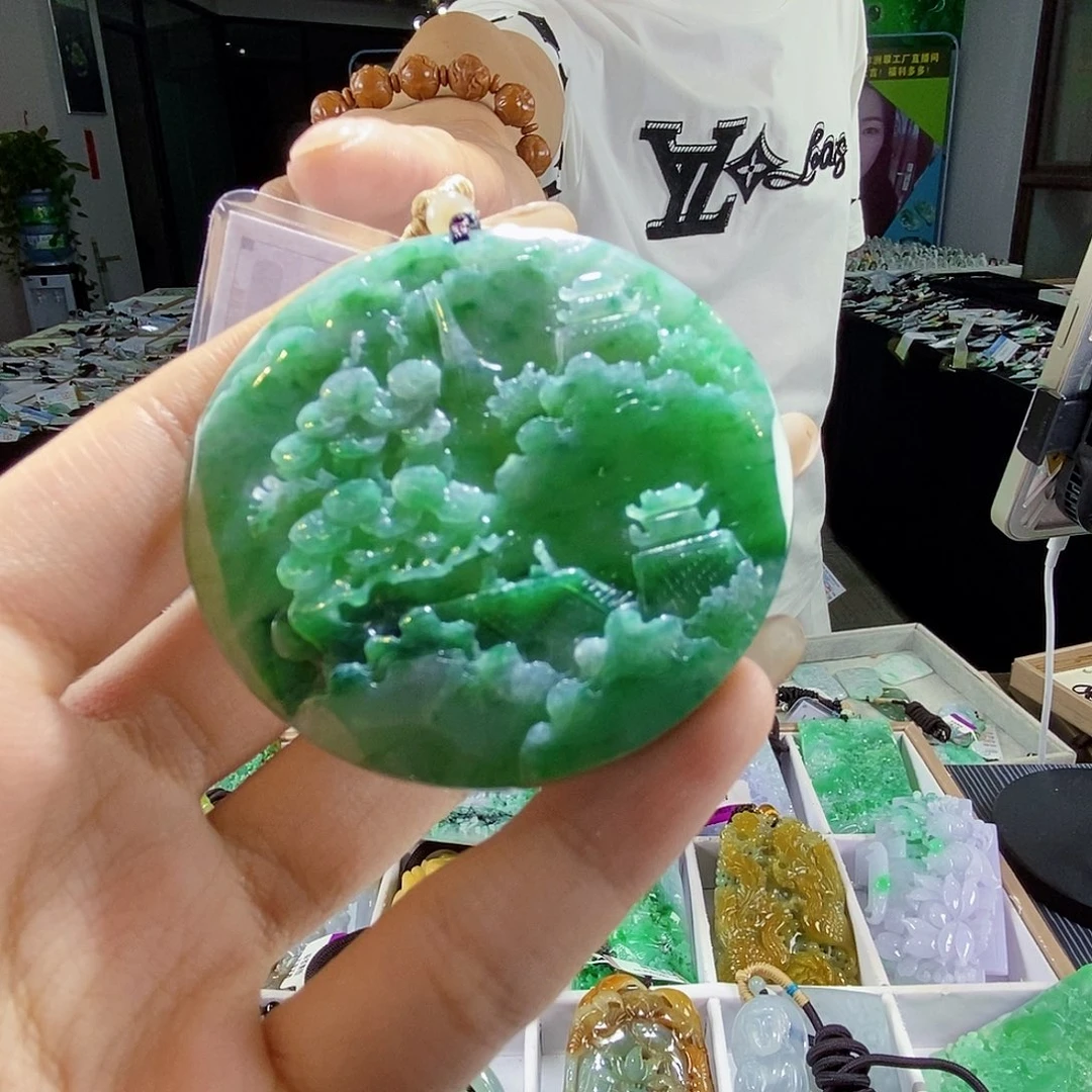 颈饰未镶嵌翡翠翡翠