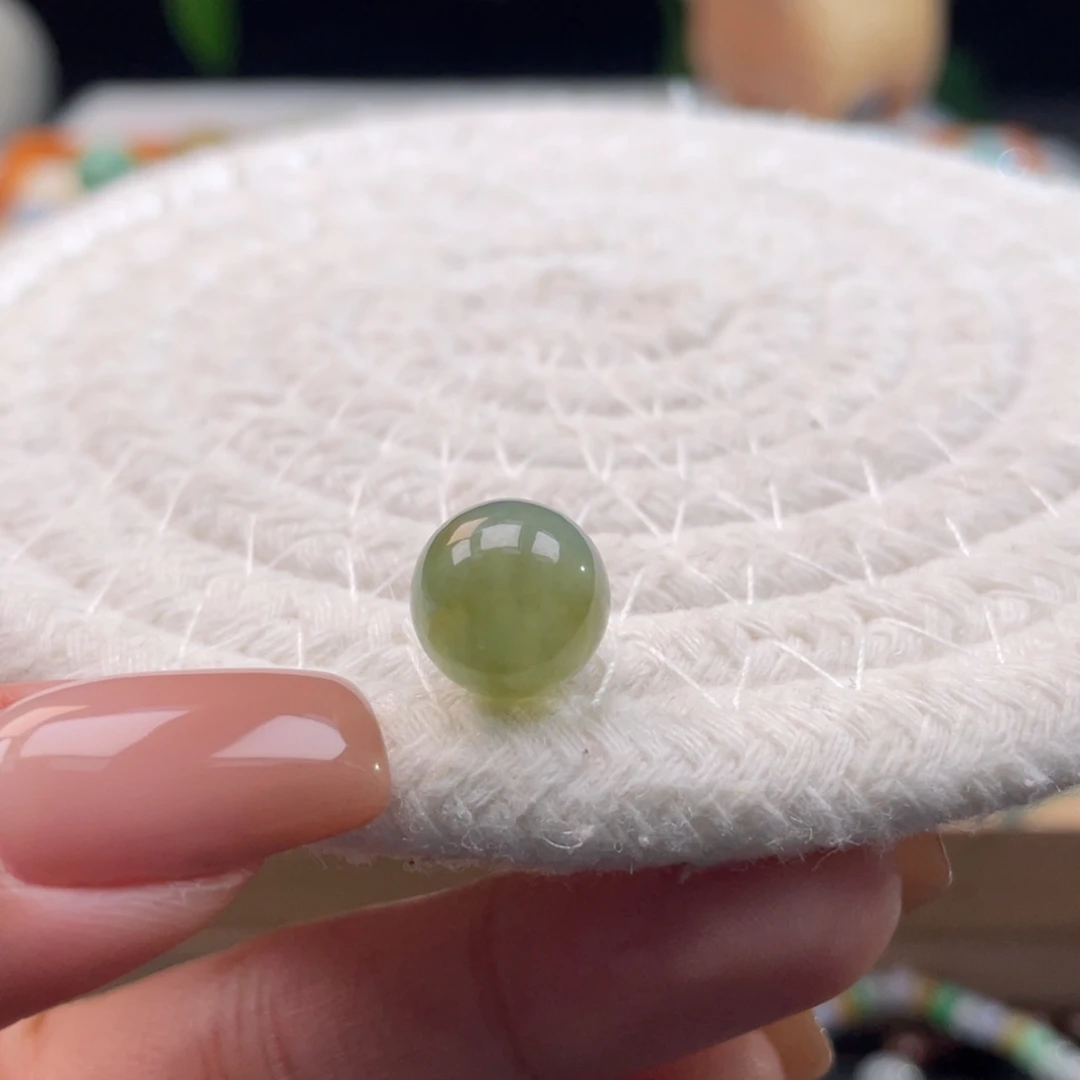 未镶嵌定制翡翠天然缅甸翡翠a货秋香色10.8