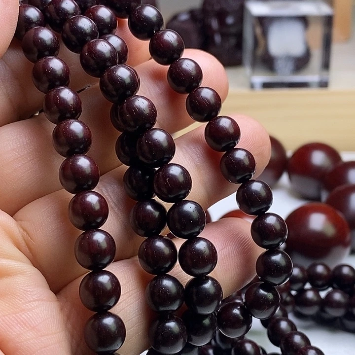 檀香紫檀（小叶紫檀）手串/手链0.8泥料