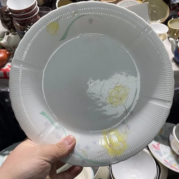 瓷片在一起的时候就是不知道