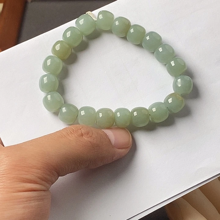 和田玉手串未镶嵌