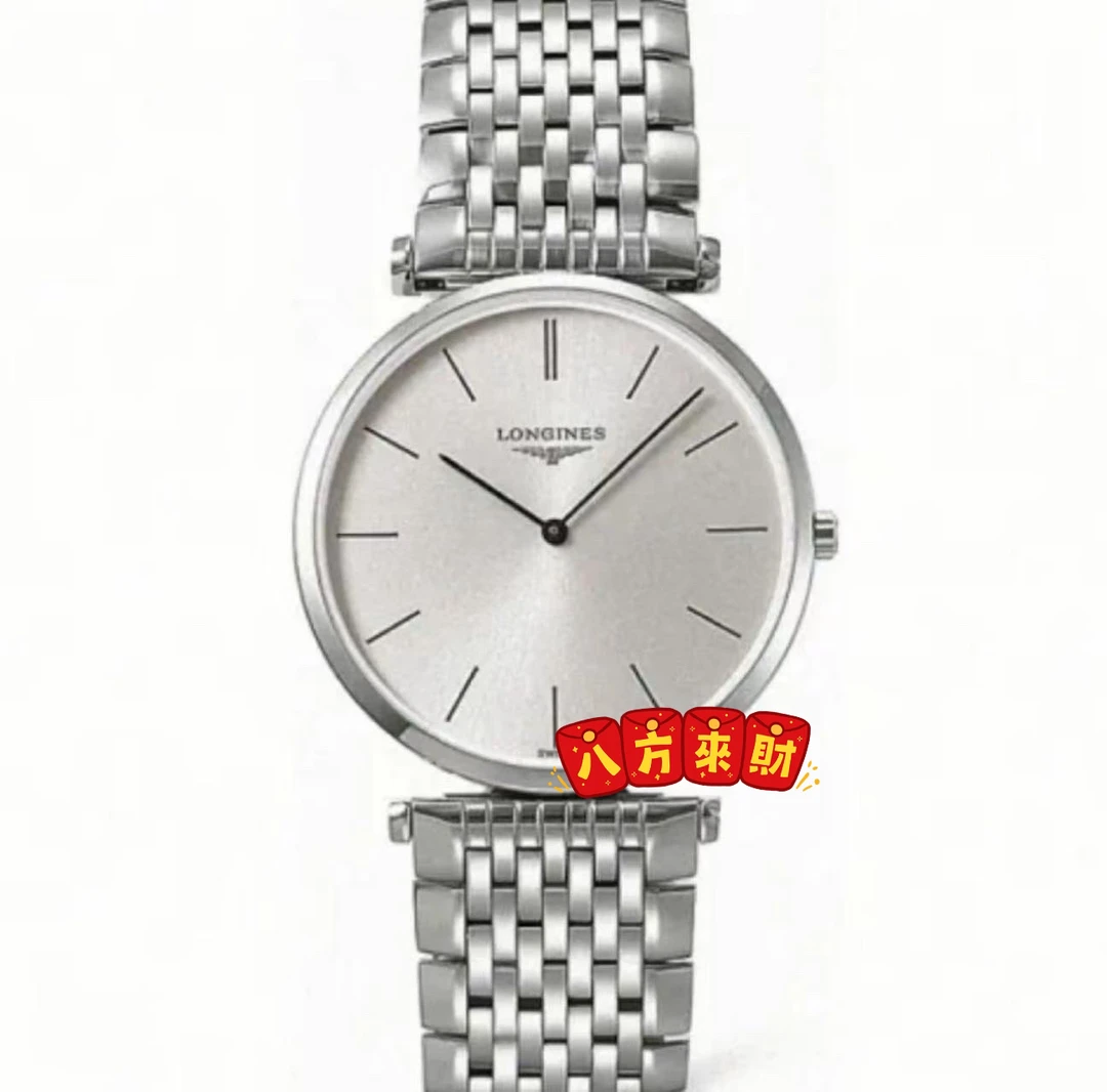 99新 Longines/浪琴 嘉岚209/条丁灰盘/表径24/石英