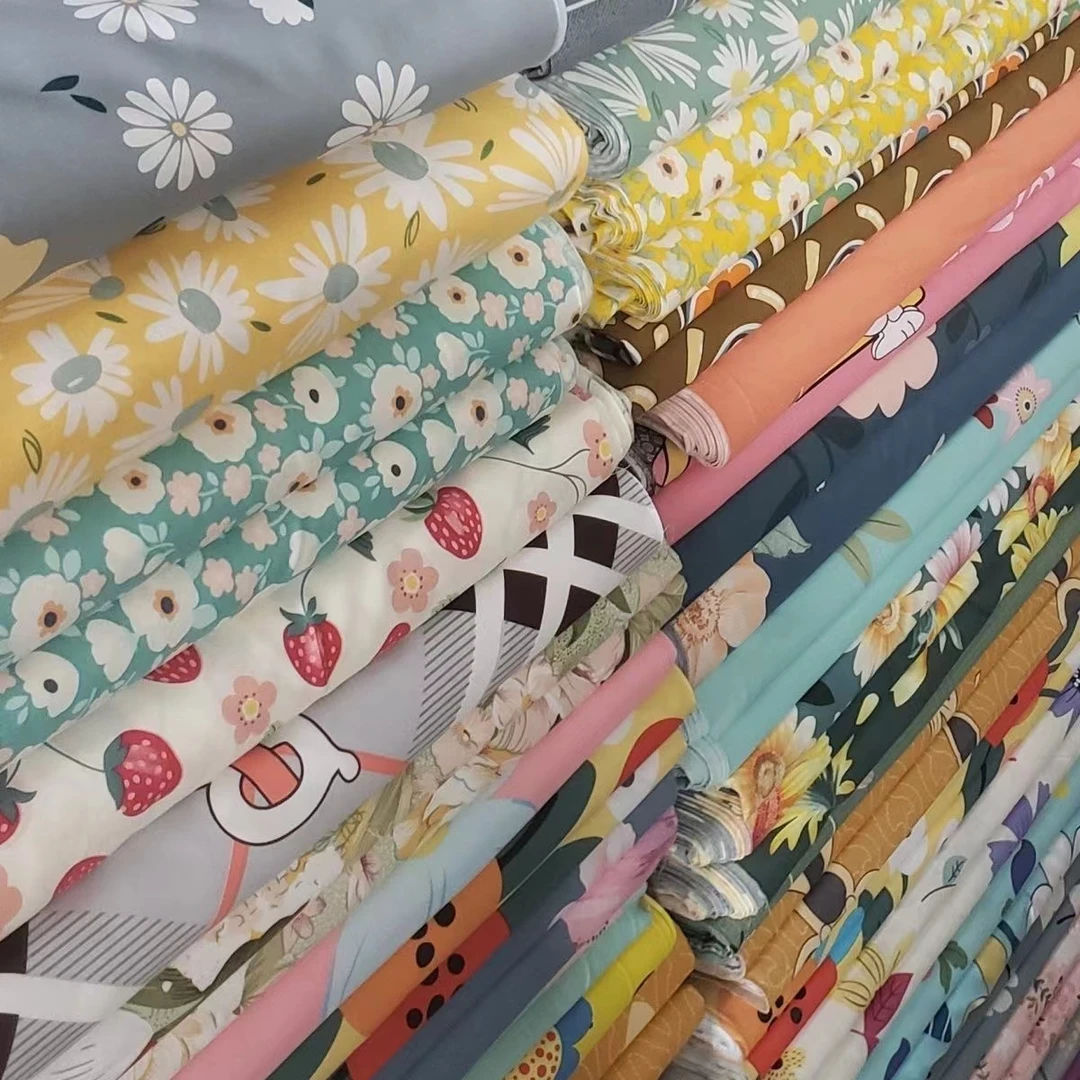 D100%纯棉布料  微瑕疵介意勿拍 以直播间讲解为准