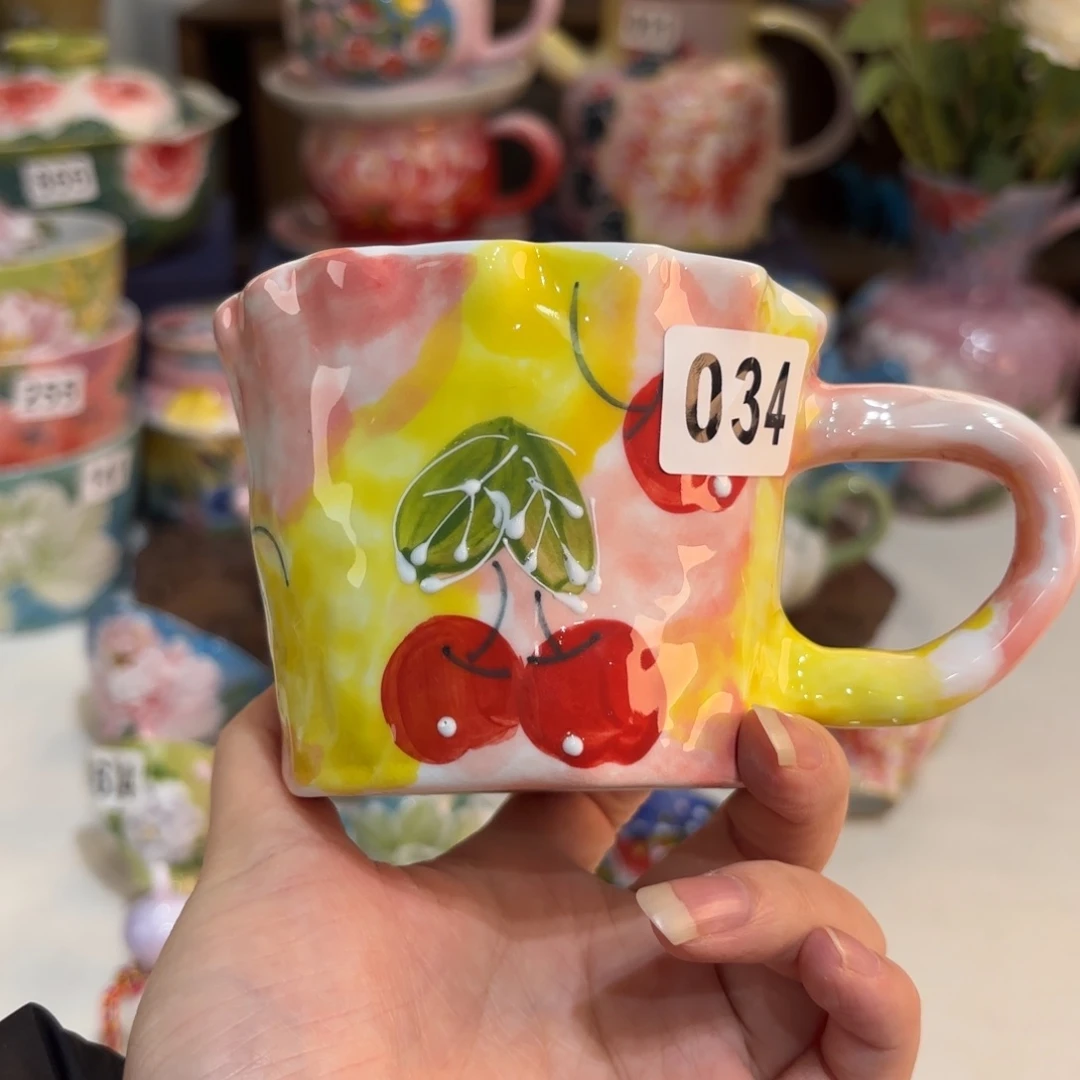景德镇手绘高温釉下彩陶瓷茶具