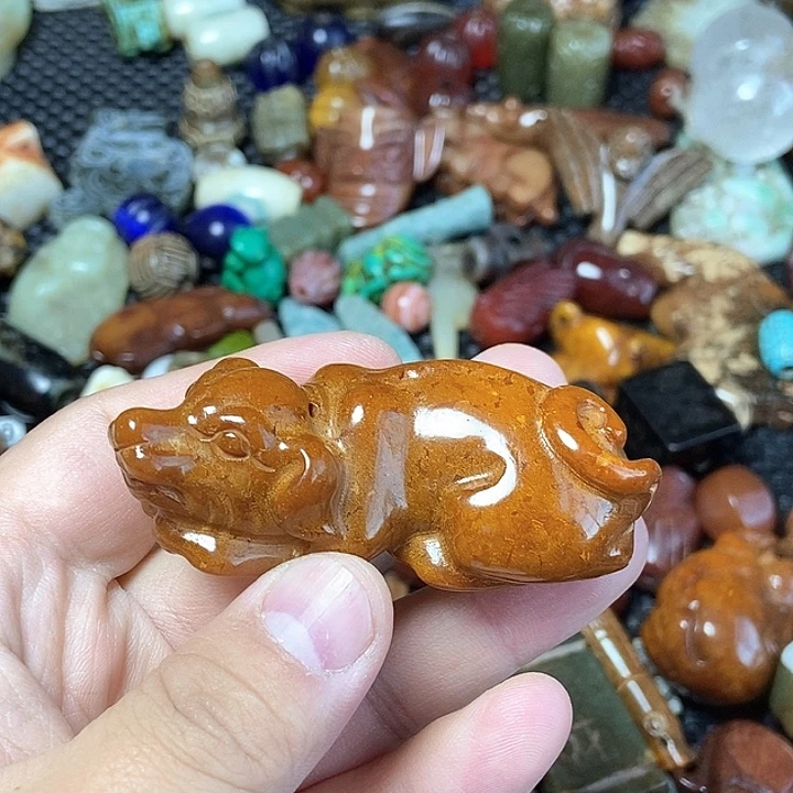 和田玉未镶嵌颈饰27