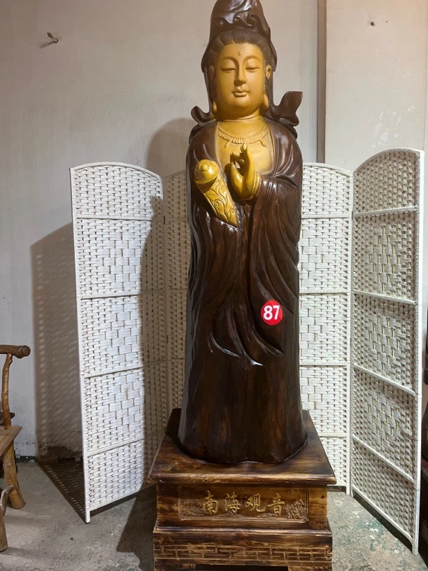 香樟木材质.观音