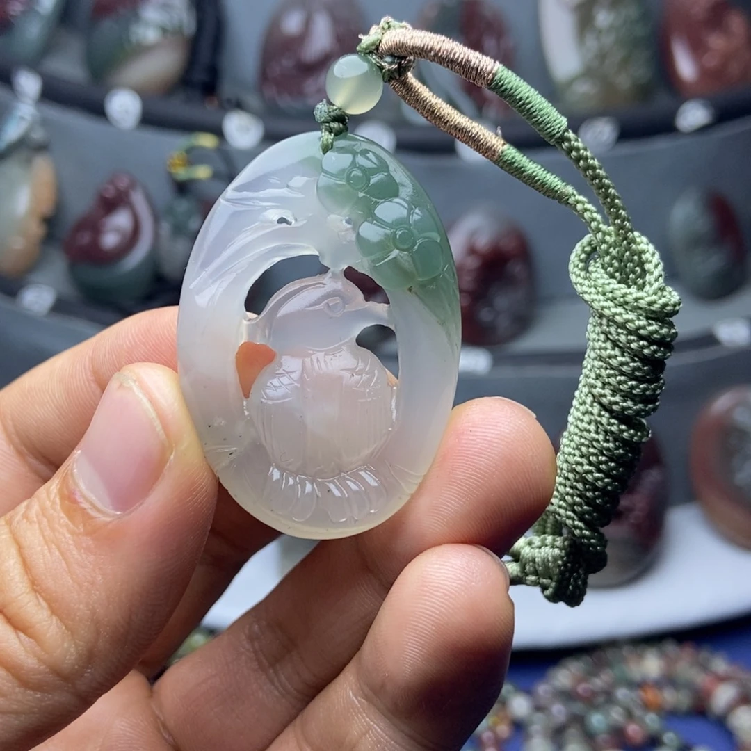 玛瑙/玉髓未镶嵌颈饰