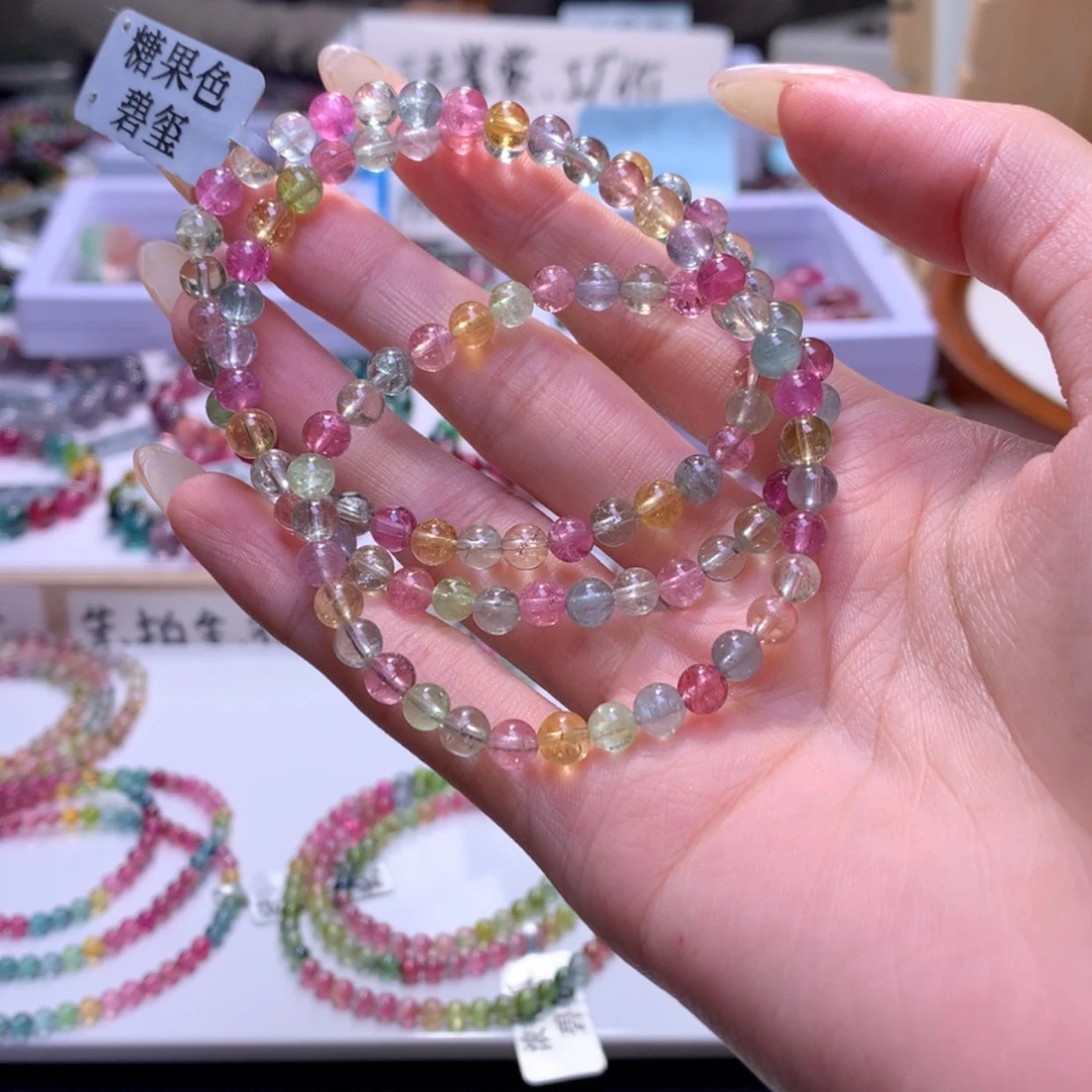 【闪购商品】未镶嵌手串碧玺