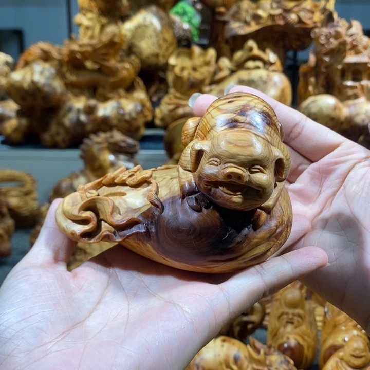 木太行崖柏工艺品