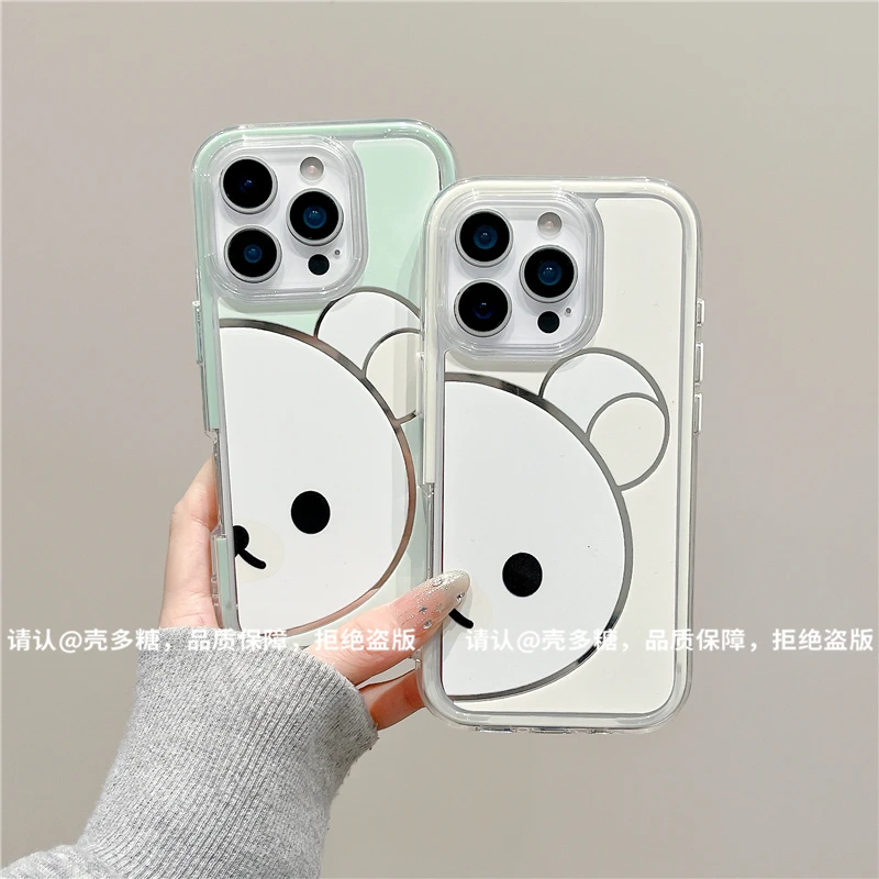 炫彩镜面适用苹果17/iPhone/华为荣耀/OPPO/VIVO/小米/手机壳爆款