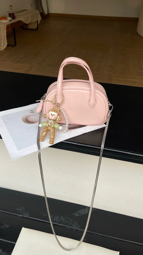 『肖儿美包』2025早春新款潮流时尚手提斜挎链条包