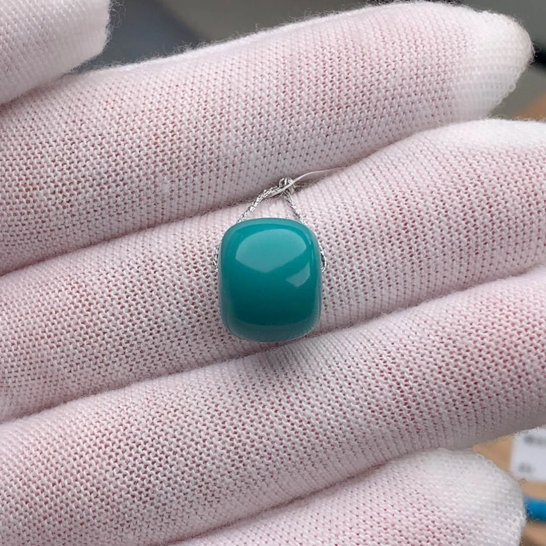 绿松石配饰未镶嵌老型12.3*10.6