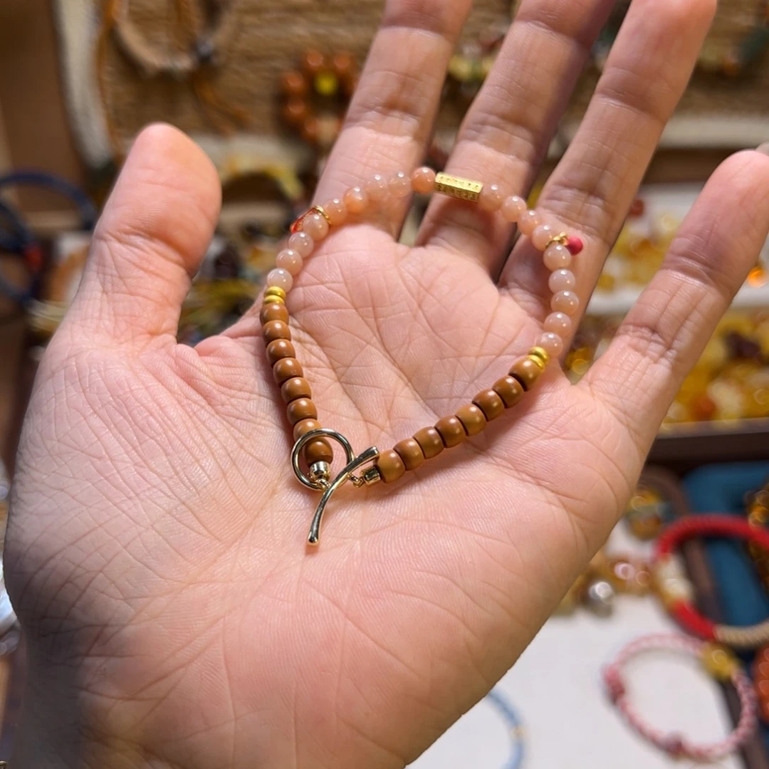 水晶手串未镶嵌14.5左右手围