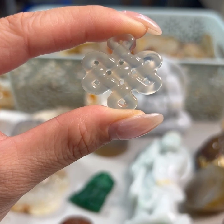 玛瑙/玉髓吊坠(不含链)未镶嵌