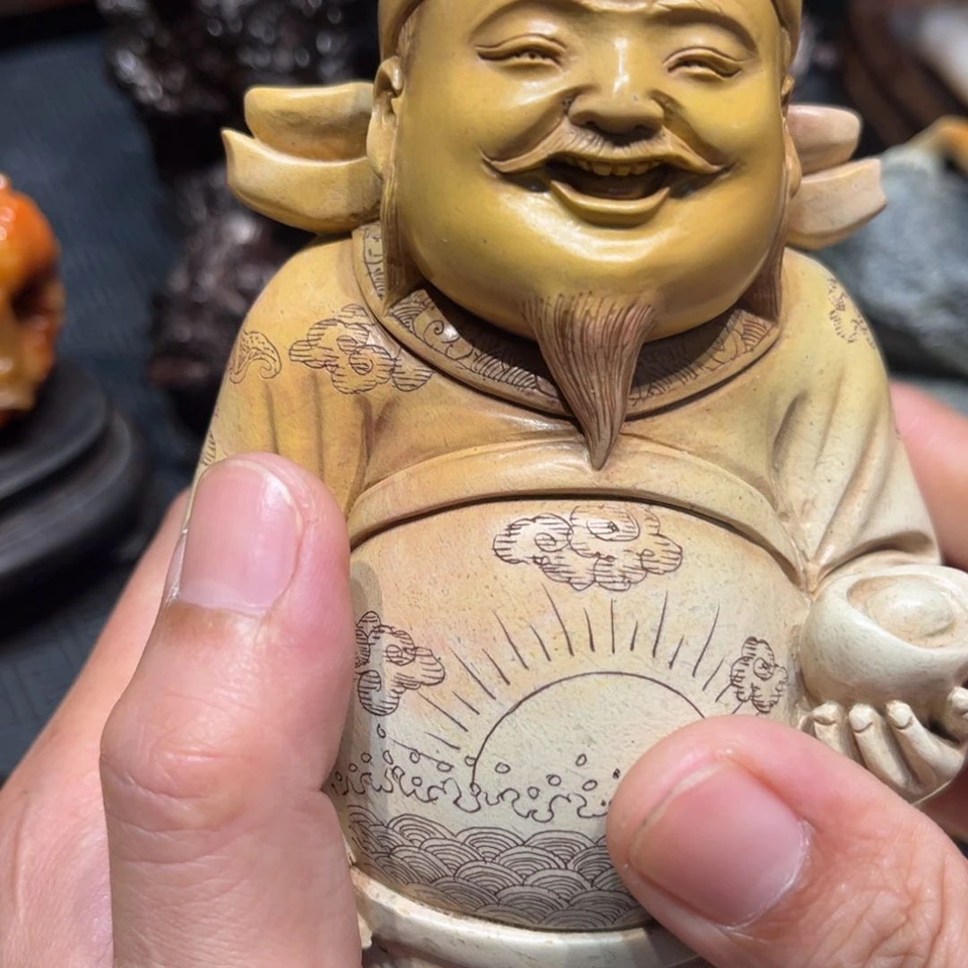 古***亮寿山石寿山石雕刻工艺品