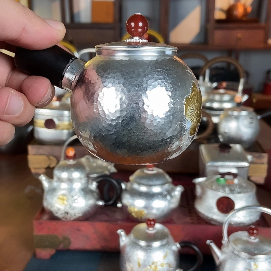 纯手工制作一铜壶