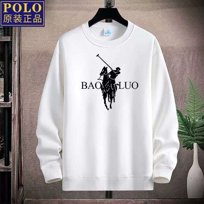 保罗2025新款高级感春秋卫衣圆领男女同款 时尚潮流