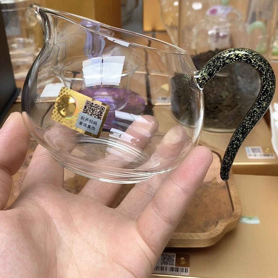 禾器淡然茶海黑金色气泡无原盒