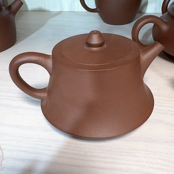 紫砂茶壶底槽清半手工微暇