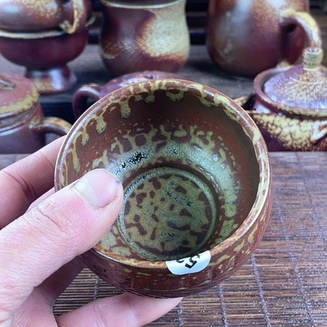 【闪购商品】铂****扬柴烧主人杯150毫升左右微瑕福利