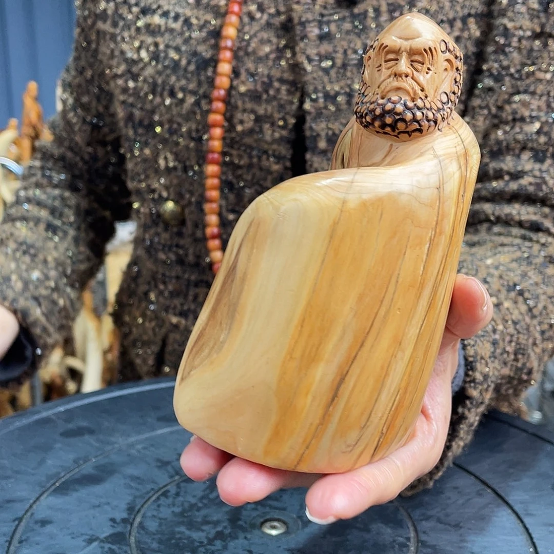 柏木（崖柏）手把件