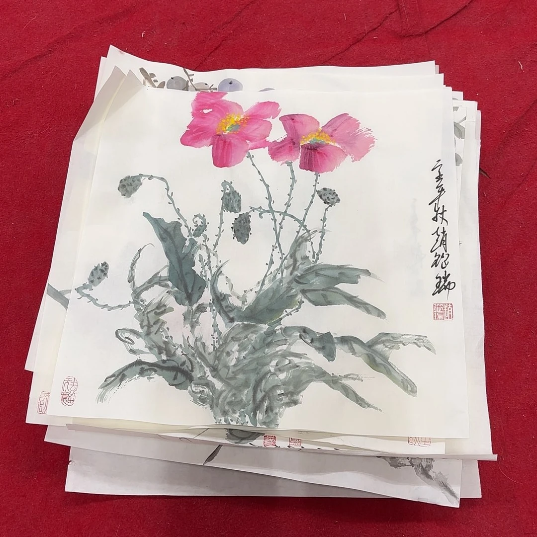 国画花鸟的翅膀是一