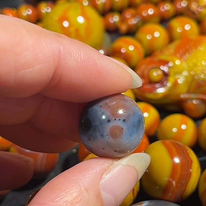 钛钢无雷战国红珠子