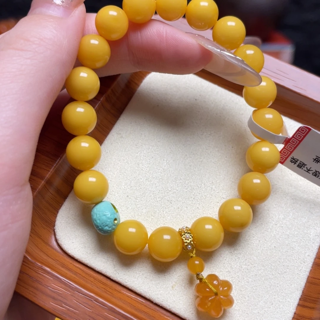 手链蜜蜡未镶嵌手串