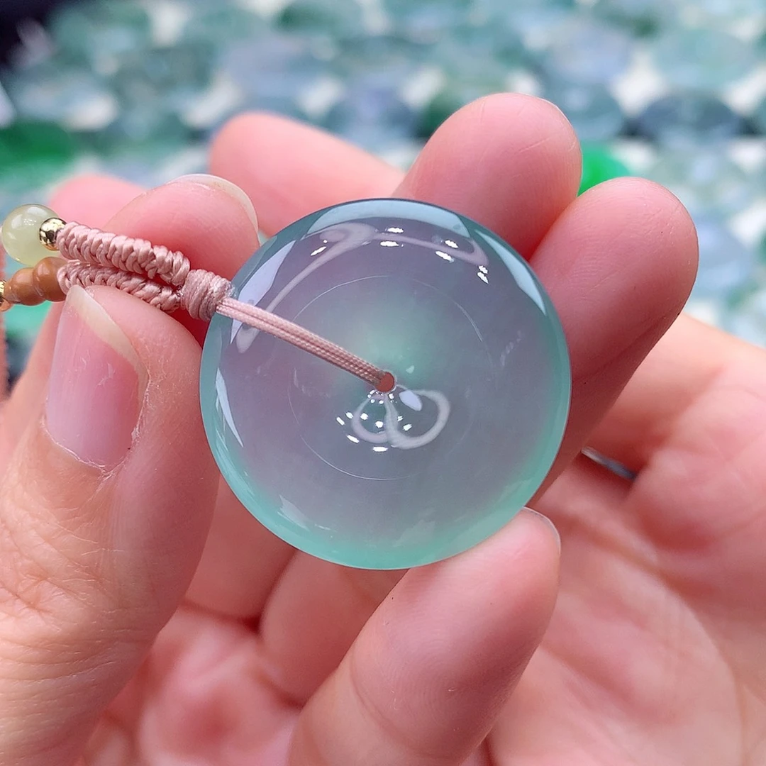 颈饰未镶嵌翡翠编号32-尺寸26/5.7