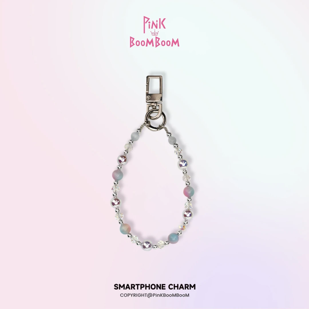 PinKBooM摩卡幻影手机链原创超美小众轻奢钥匙扣挂饰高端女款