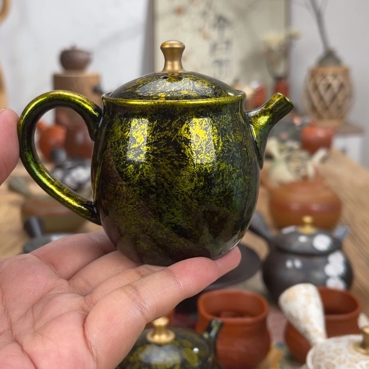 朱***剪常滑昭龙手作茶壶