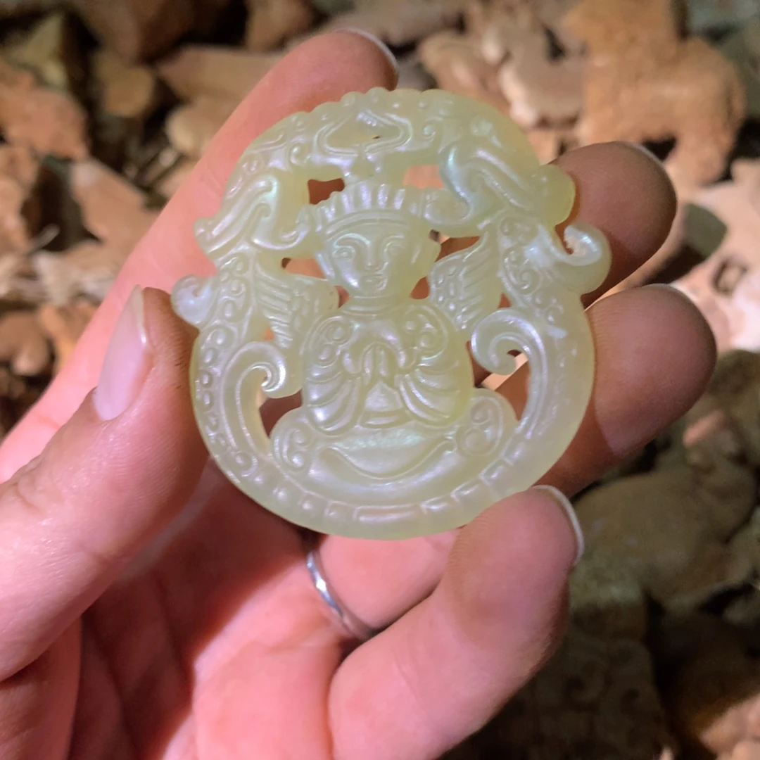 未镶嵌和田玉挂件