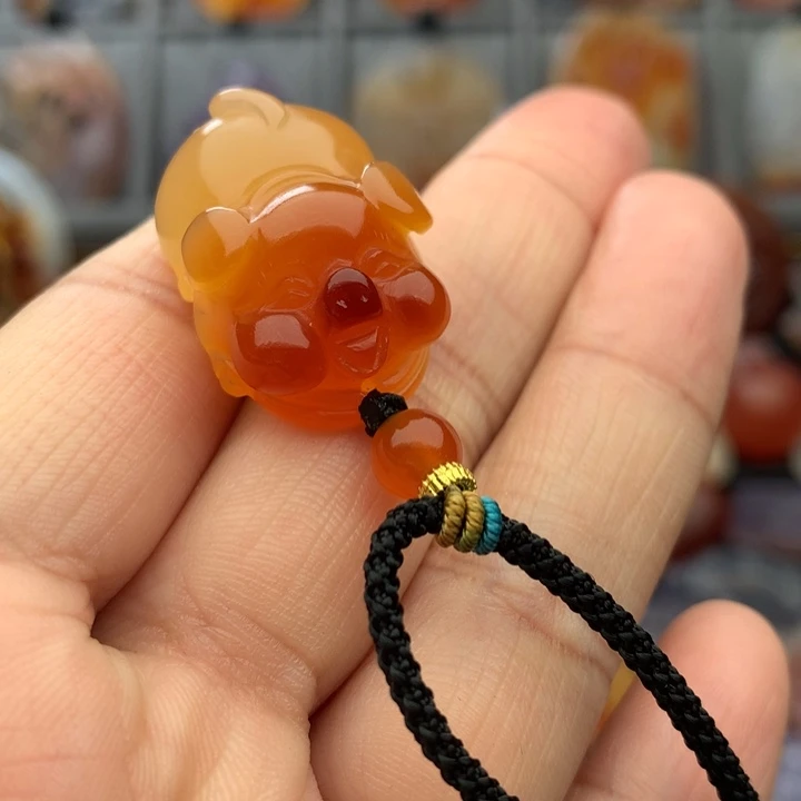 玛瑙/玉髓未镶嵌颈饰